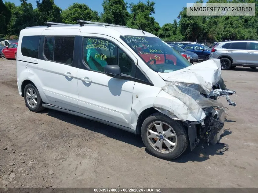 NM0GE9F77G1243850 2016 Ford Transit Connect Xlt