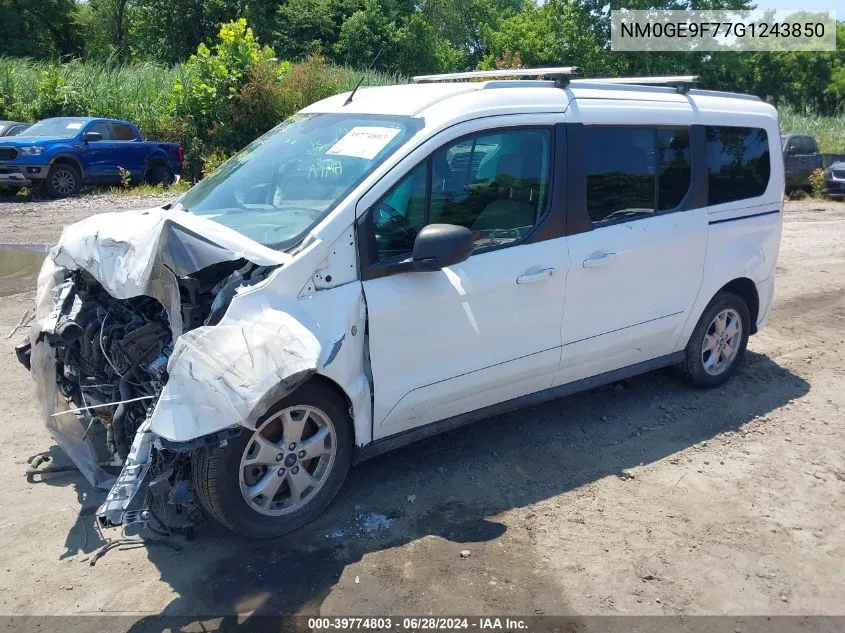 NM0GE9F77G1243850 2016 Ford Transit Connect Xlt