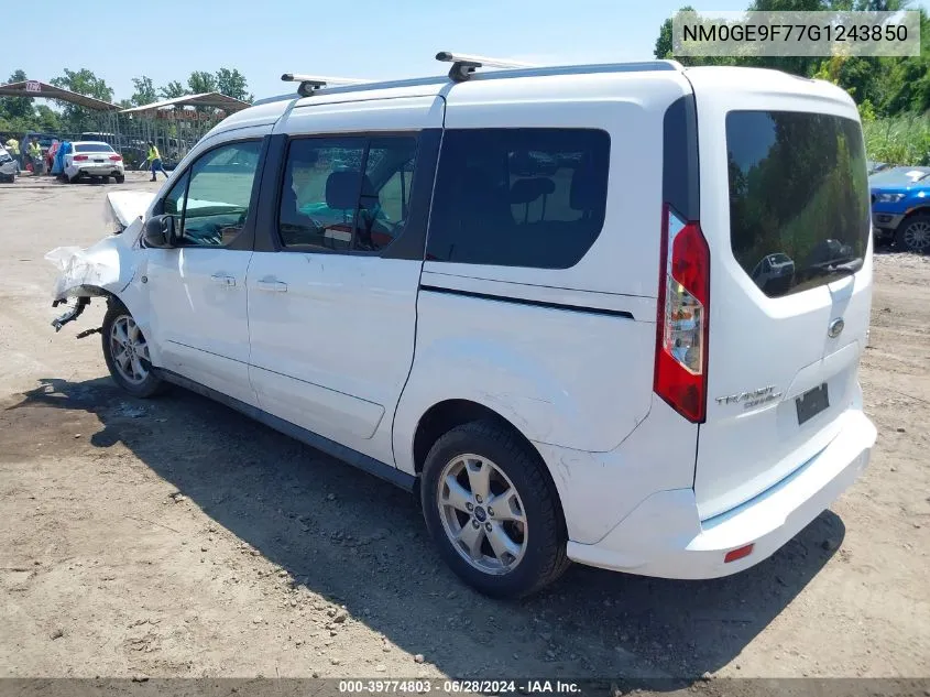 NM0GE9F77G1243850 2016 Ford Transit Connect Xlt