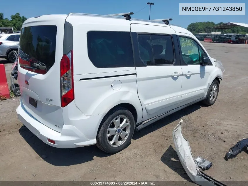 NM0GE9F77G1243850 2016 Ford Transit Connect Xlt