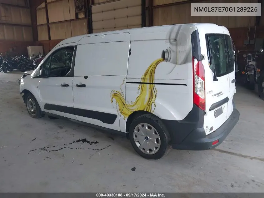 NM0LS7E70G1289226 2016 Ford Transit Connect Xl