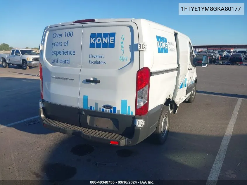 1FTYE1YM8GKA80177 2016 Ford Transit-150 T-150