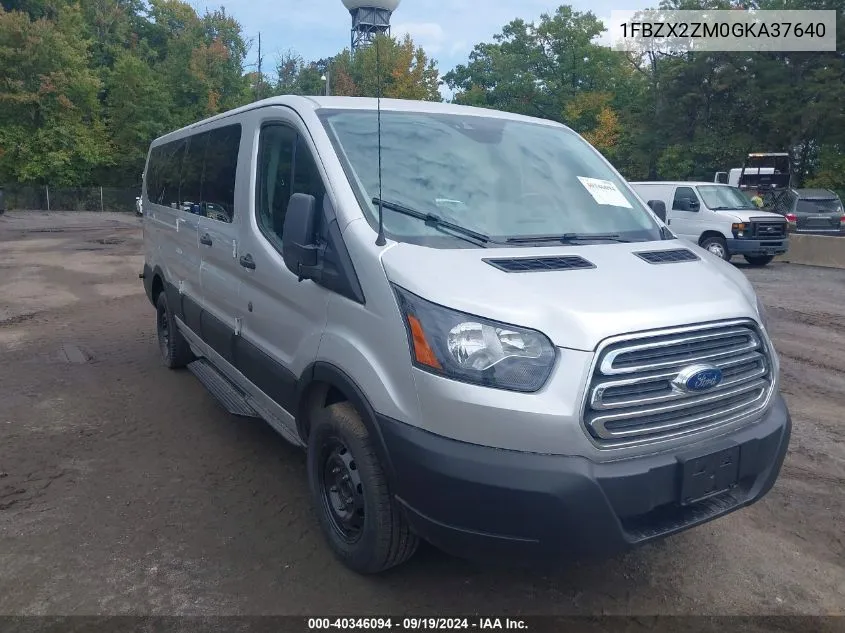 2016 Ford Transit-350 Xlt VIN: 1FBZX2ZM0GKA37640 Lot: 40346094