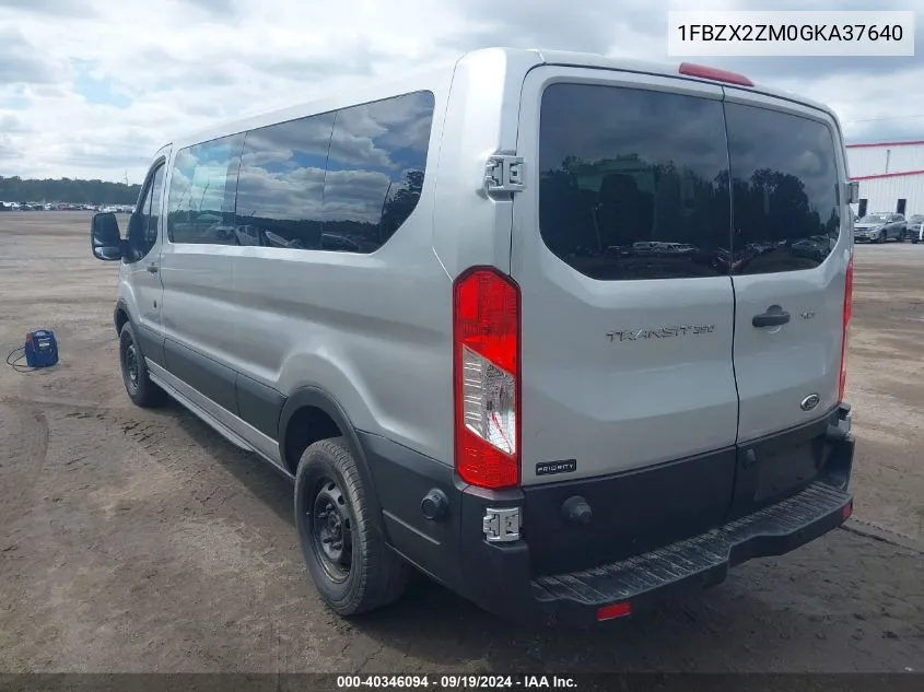 1FBZX2ZM0GKA37640 2016 Ford Transit-350 Xlt