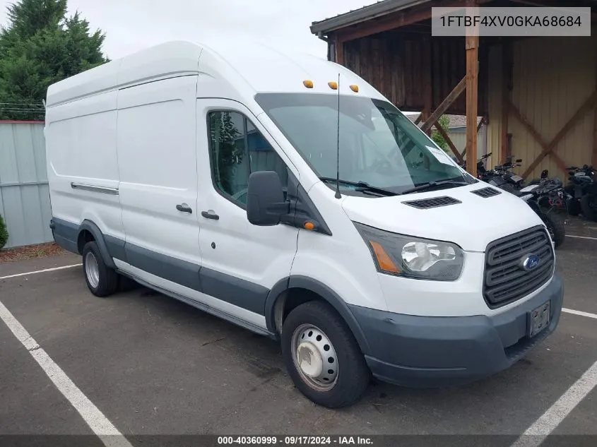 2016 Ford Transit-350 VIN: 1FTBF4XV0GKA68684 Lot: 40360999