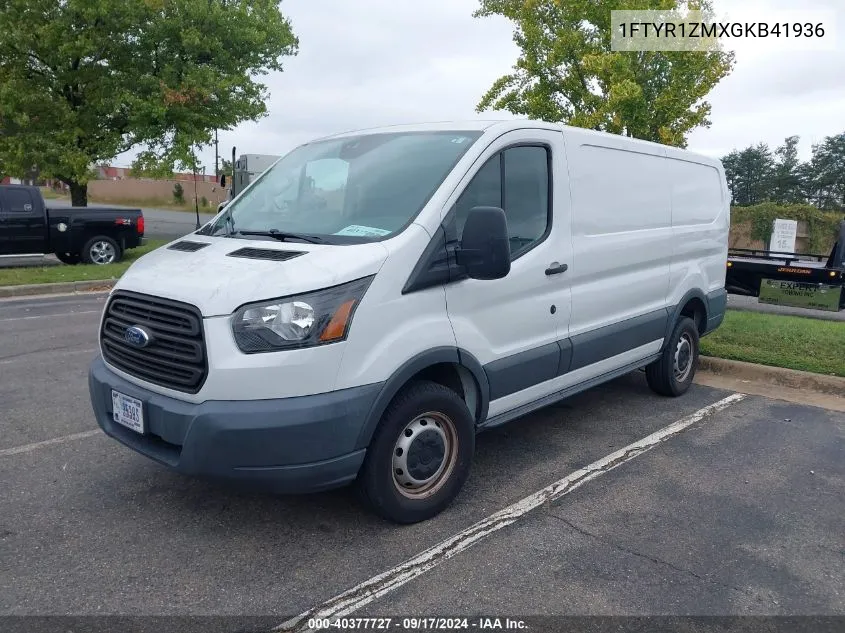 2016 Ford Transit-250 VIN: 1FTYR1ZMXGKB41936 Lot: 40377727