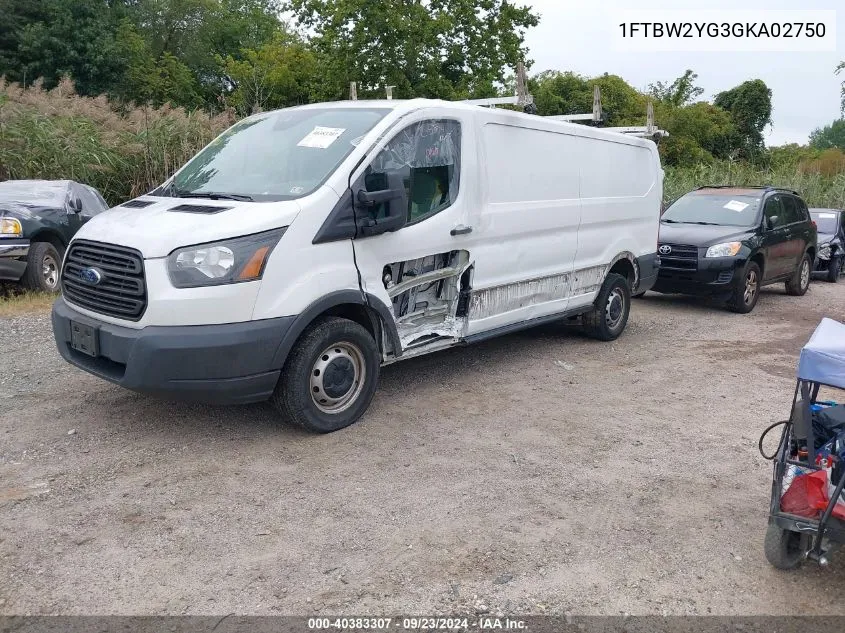 1FTBW2YG3GKA02750 2016 Ford Transit-350