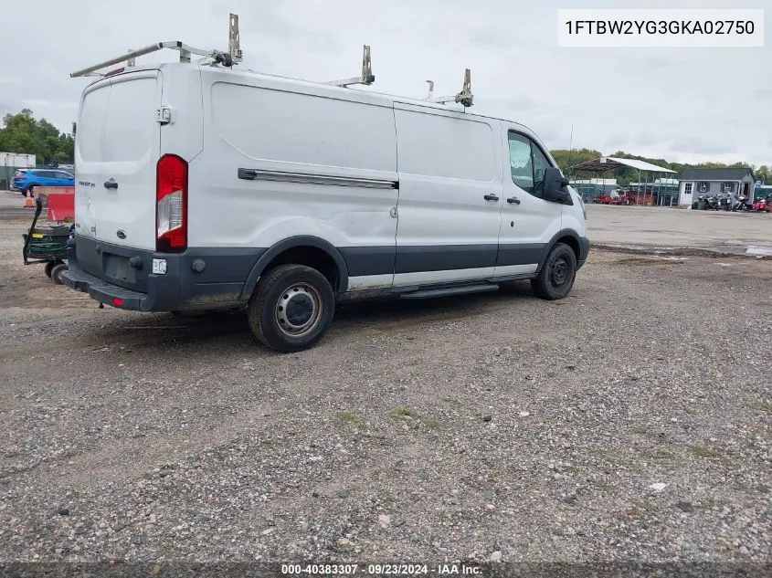 1FTBW2YG3GKA02750 2016 Ford Transit-350