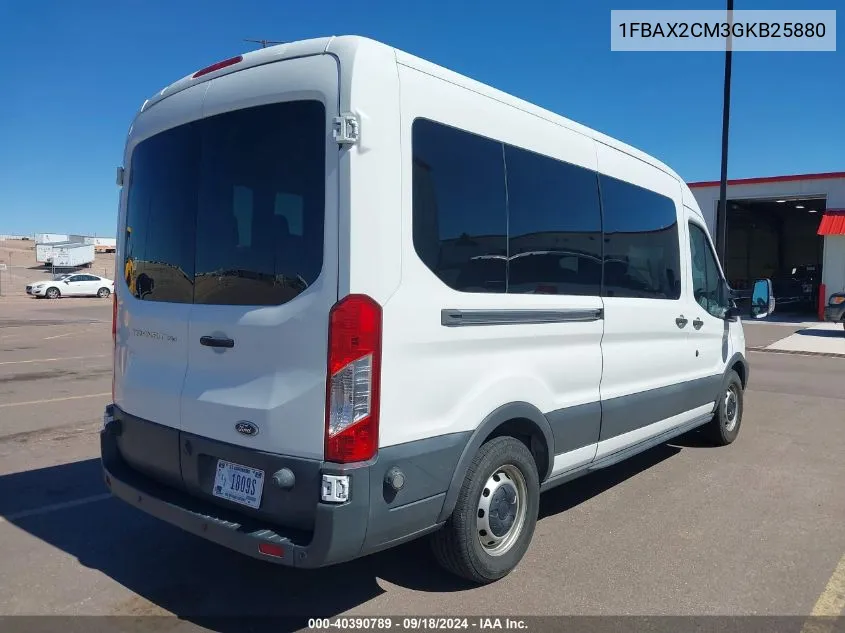 2016 Ford Transit-350 Xl VIN: 1FBAX2CM3GKB25880 Lot: 40390789