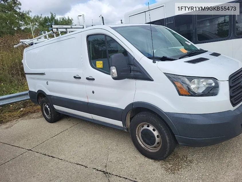 2016 Ford Transit T-250 VIN: 1FTYR1YM9GKB55473 Lot: 40422371