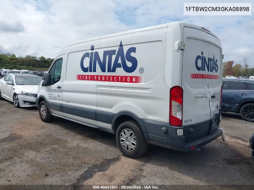 1FTBW2CM3GKA08898 2016 Ford Transit-350