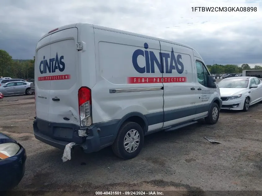 1FTBW2CM3GKA08898 2016 Ford Transit-350