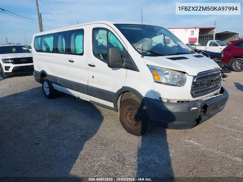 1FBZX2ZM5GKA97994 2016 Ford Transit-350 Xlt