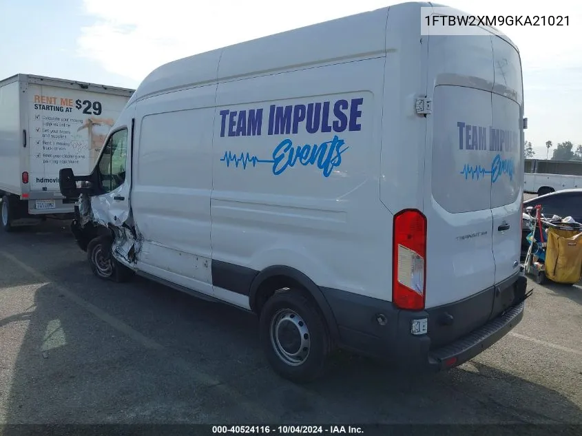 1FTBW2XM9GKA21021 2016 Ford Transit-350