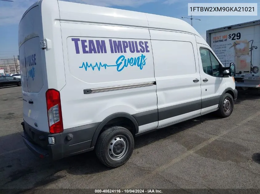 1FTBW2XM9GKA21021 2016 Ford Transit-350