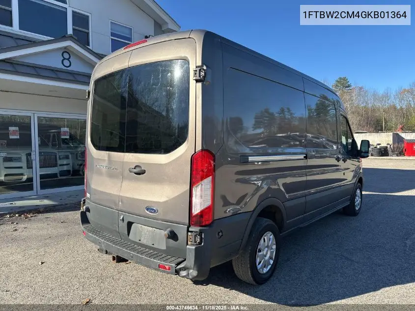 1FTBW2CM4GKB01364 2016 Ford Transit-350