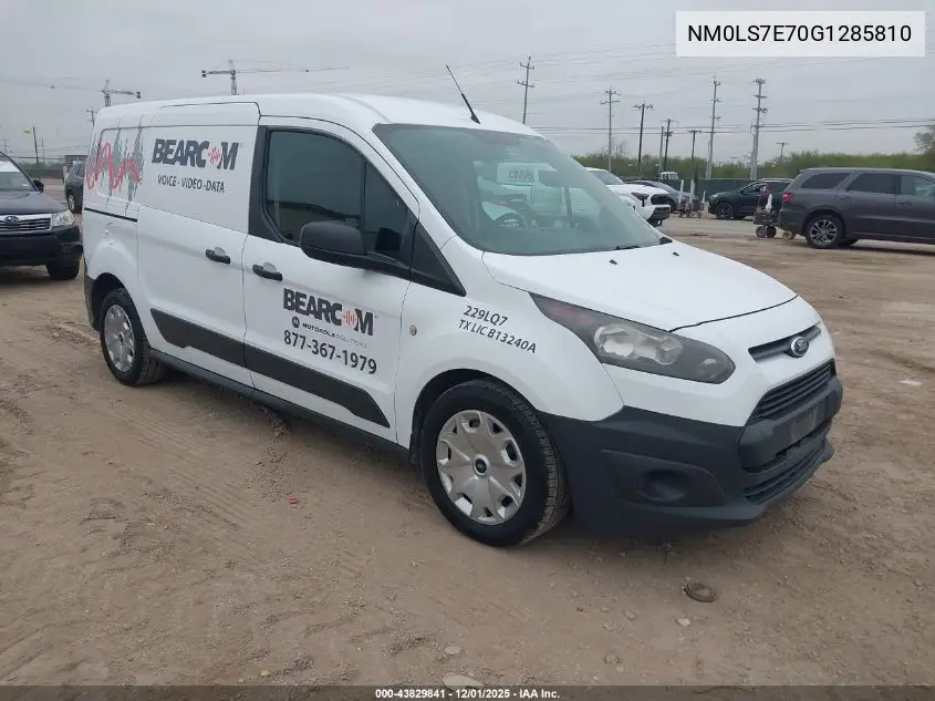 NM0LS7E70G1285810 2016 Ford Transit Connect Xl