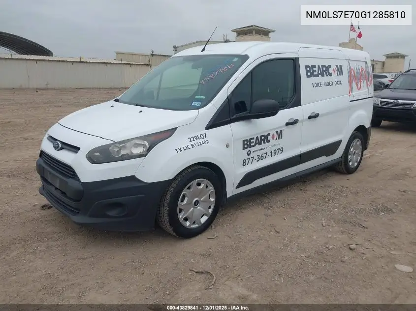 NM0LS7E70G1285810 2016 Ford Transit Connect Xl