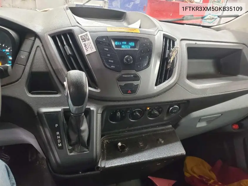 1FTKR3XM5GKB35109 2016 Ford Transit-250