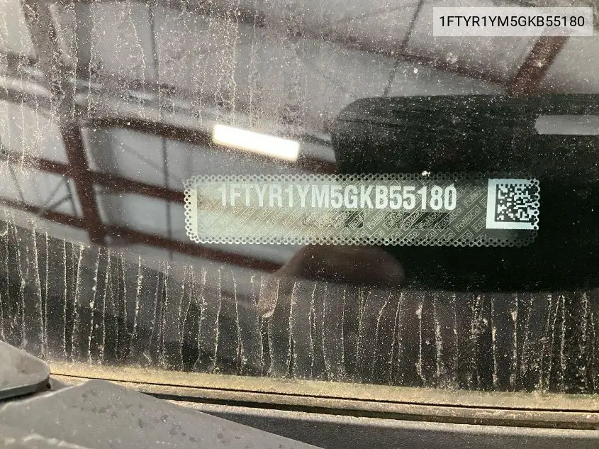 1FTYR1YM5GKB55180 2016 Ford Transit-250