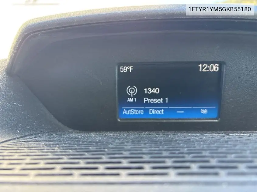 1FTYR1YM5GKB55180 2016 Ford Transit-250