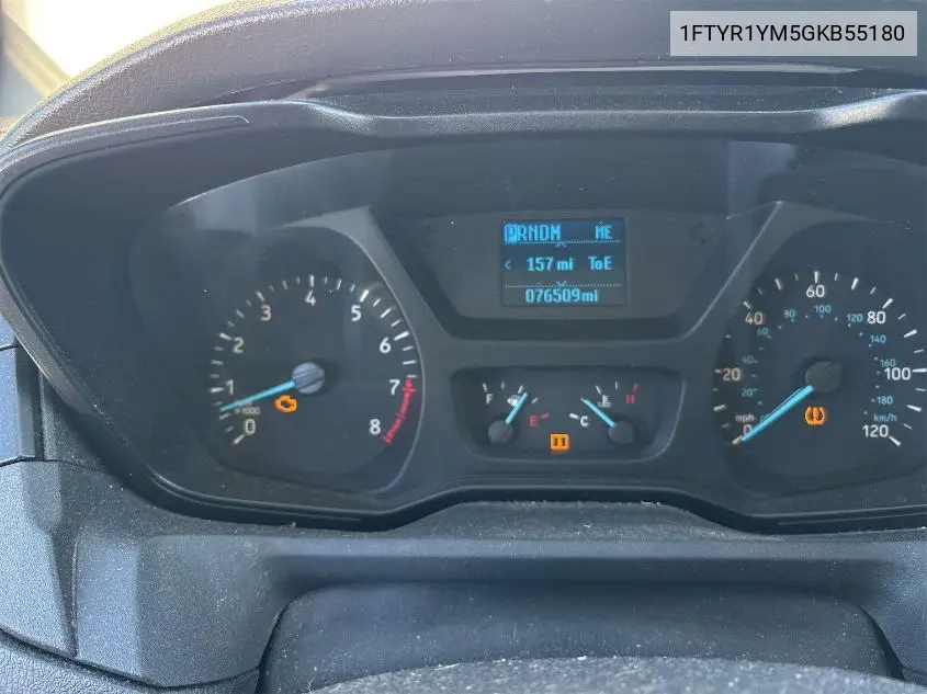 1FTYR1YM5GKB55180 2016 Ford Transit-250