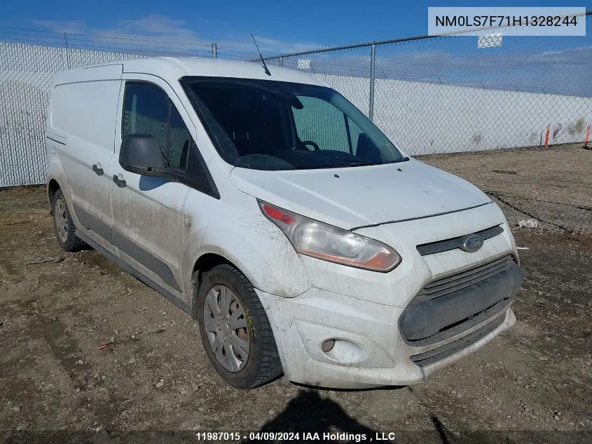 2017 Ford Transit Connect Xlt VIN: NM0LS7F71H1328244 Lot: 11987015