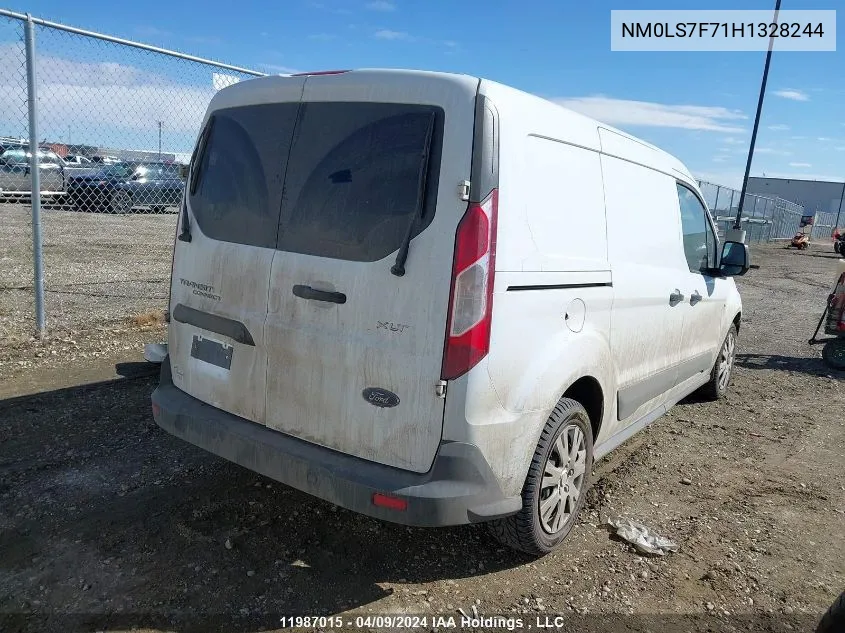 2017 Ford Transit Connect Xlt VIN: NM0LS7F71H1328244 Lot: 11987015