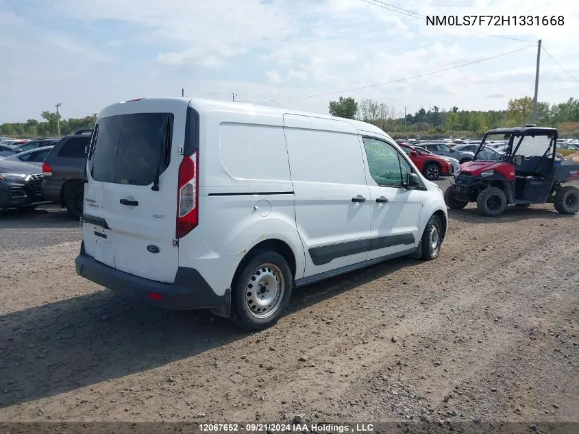 NM0LS7F72H1331668 2017 Ford Transit Connect Xlt