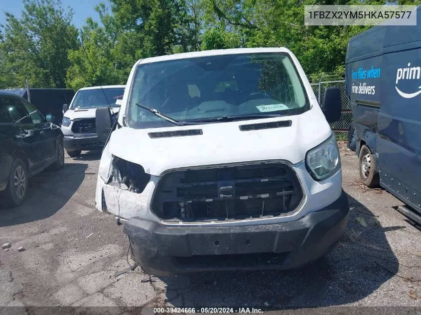 2017 Ford Transit-350 Xlt VIN: 1FBZX2YM5HKA57577 Lot: 39424666