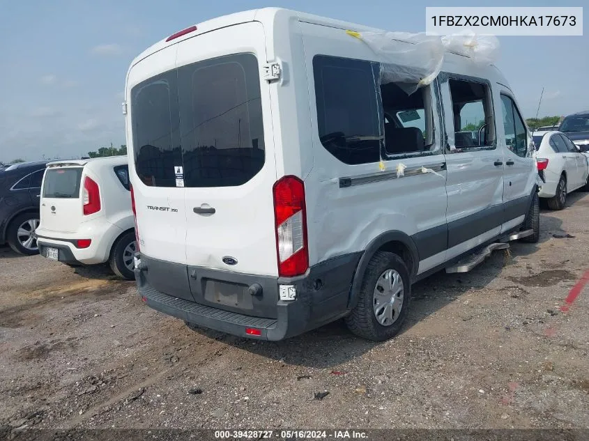 2017 Ford Transit-350 Xl VIN: 1FBZX2CM0HKA17673 Lot: 39428727