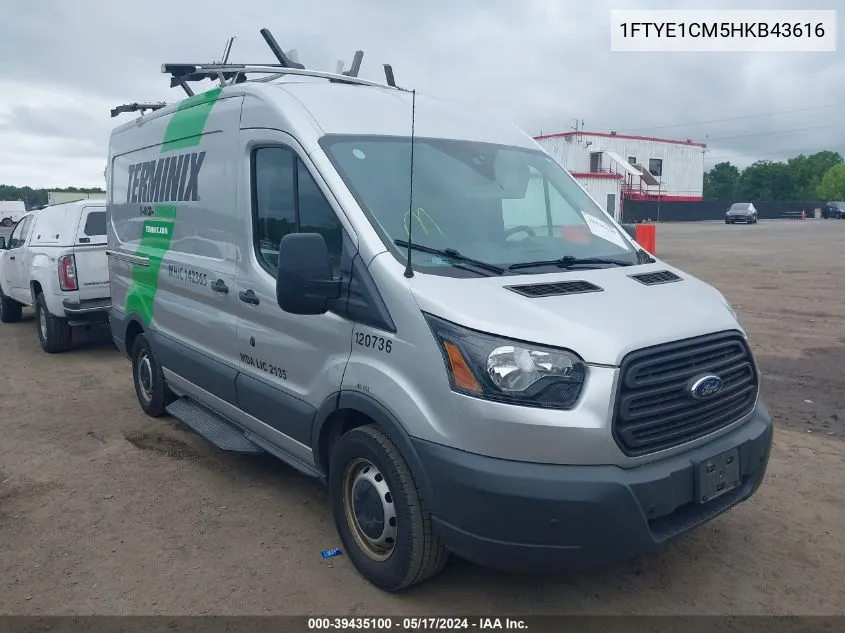 1FTYE1CM5HKB43616 2017 Ford Transit-150