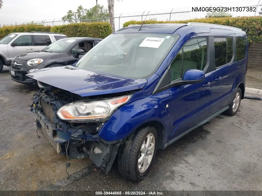 NM0GE9G73H1307382 2017 Ford Transit Connect Titanium