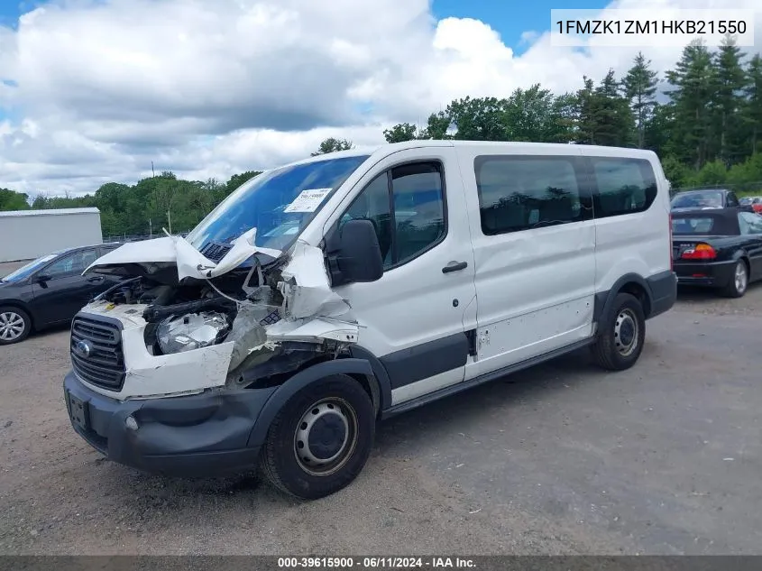 1FMZK1ZM1HKB21550 2017 Ford Transit-150 Xl