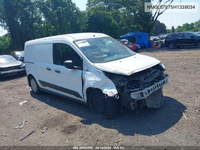 2017 Ford Transit Connect Xl VIN: NM0LS7E75H1338034 Lot: 39662095