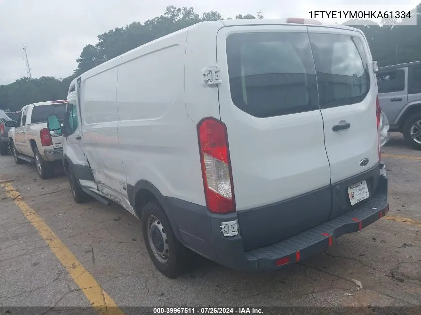 2017 Ford Transit-150 VIN: 1FTYE1YM0HKA61334 Lot: 39967511