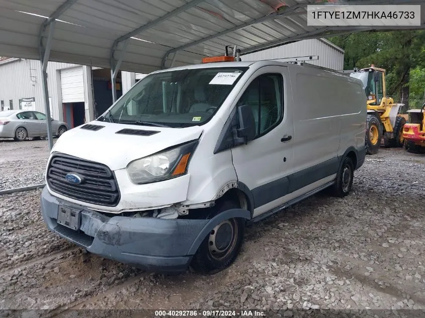 2017 Ford Transit-150 VIN: 1FTYE1ZM7HKA46733 Lot: 40292786