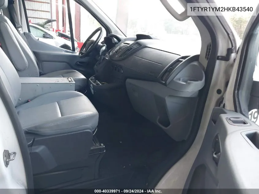 1FTYR1YM2HKB43540 2017 Ford Transit-250