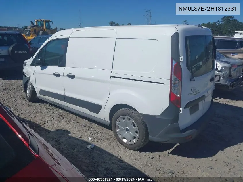 NM0LS7E72H1312331 2017 Ford Transit Connect Xl