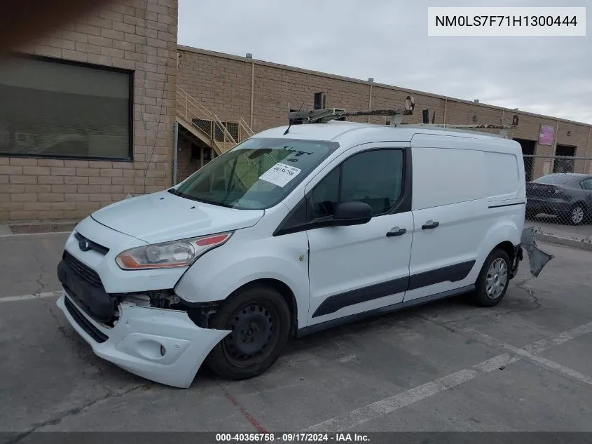 2017 Ford Transit Connect Xlt VIN: NM0LS7F71H1300444 Lot: 40356758