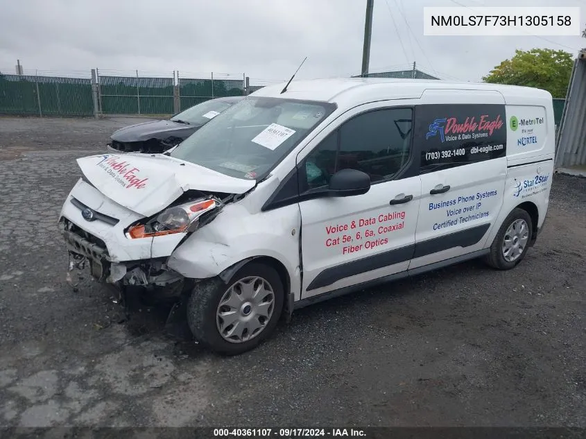 NM0LS7F73H1305158 2017 Ford Transit Connect Xlt