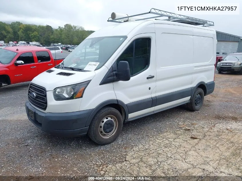 1FTYE1CMXHKA27957 2017 Ford Transit T-150