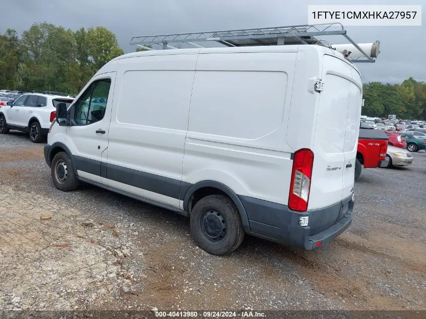 1FTYE1CMXHKA27957 2017 Ford Transit T-150