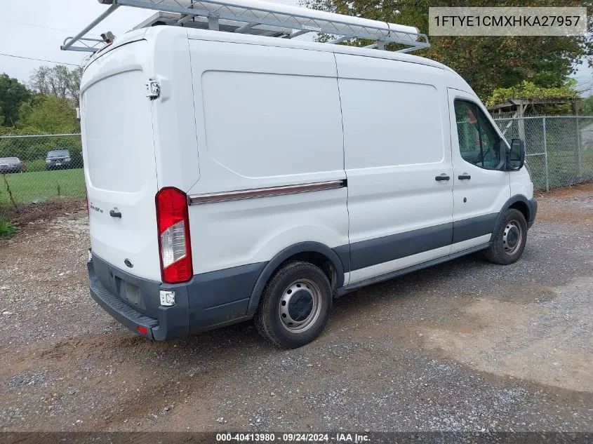 1FTYE1CMXHKA27957 2017 Ford Transit T-150