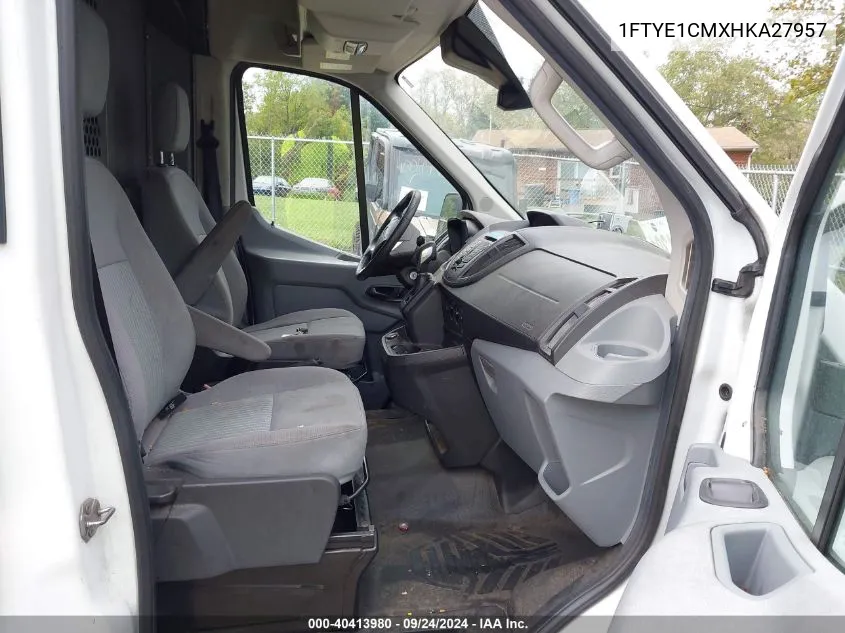 1FTYE1CMXHKA27957 2017 Ford Transit T-150