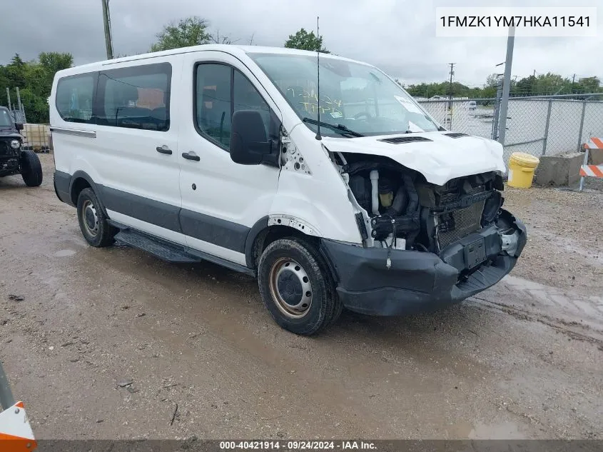 2017 Ford Transit-150 Xl VIN: 1FMZK1YM7HKA11541 Lot: 40421914