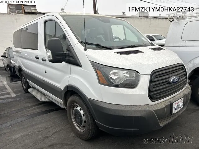 1FMZK1YM0HKA27743 2017 Ford Transit T-150