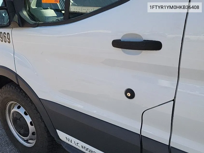 1FTYR1YM0HKB36408 2017 Ford Transit T-250