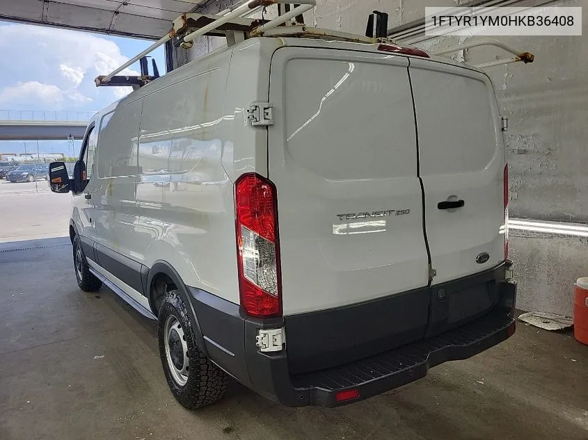 1FTYR1YM0HKB36408 2017 Ford Transit T-250