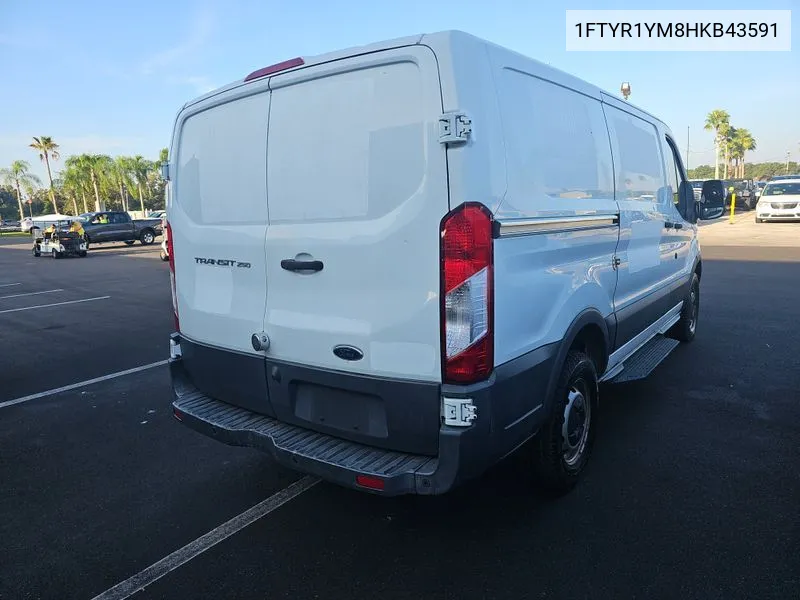 1FTYR1YM8HKB43591 2017 Ford Transit T-250